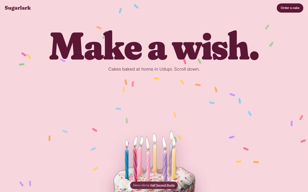 Sugarlark website